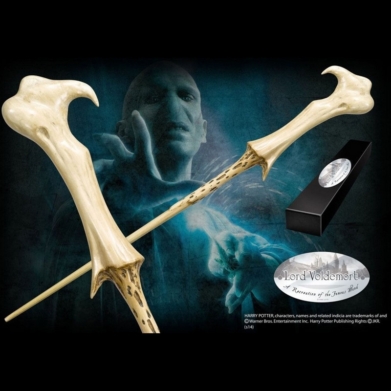 HARRY POTTER Baguette Voldemort Edition Personnage Noble Collection