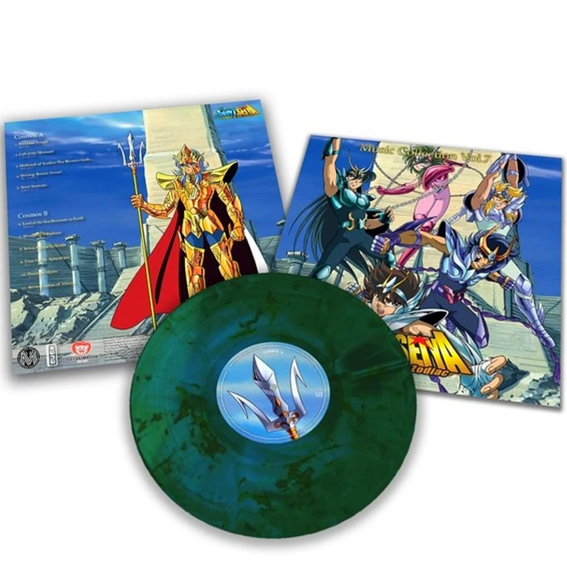 SAINT SEIYA Disque Vinyle 33 Tours Saint Seiya Original Soundtrack Vol. 7 Microids Records