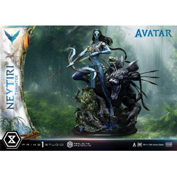 Statue Neytiri & Thanator Real Elite Masterline Prime 1 Studio Avatar