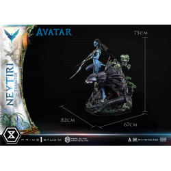 Statue Neytiri & Thanator Real Elite Masterline Prime 1 Studio Avatar