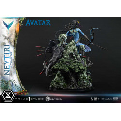 Statue Neytiri & Thanator Real Elite Masterline Prime 1 Studio Avatar
