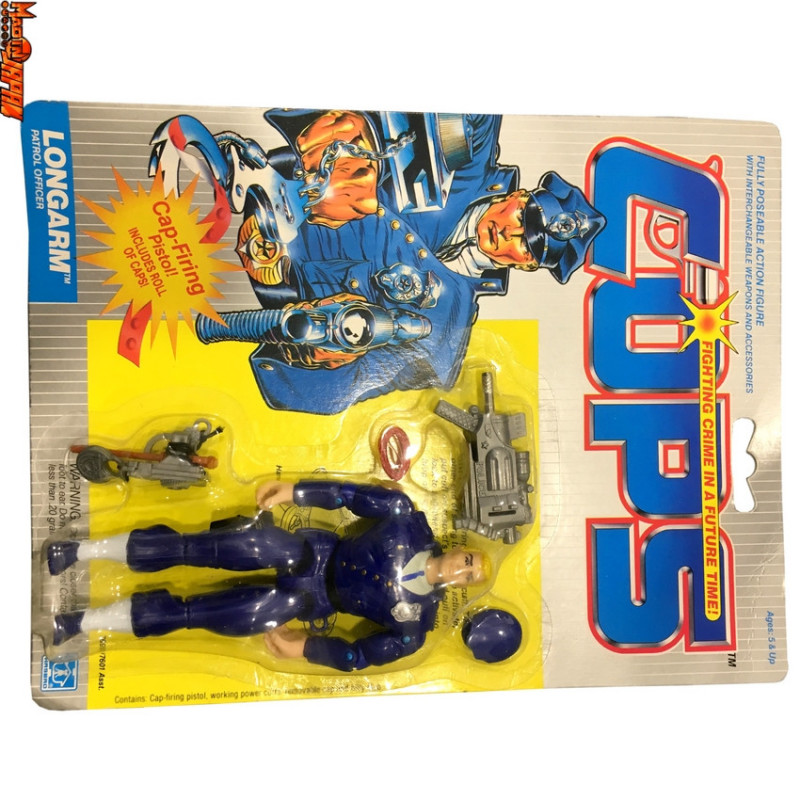 C.O.P.S. N CROOKS Blister Longarm Bras de Fer Hasbro C.O.P.S. N CROOKS Blister Longarm Bras de Fer Hasbro