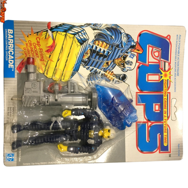 C.O.P.S. N CROOKS Blister Barricade Pare-Chocs Hasbro C.O.P.S. N CROOKS Blister Barricade Pare-Chocs Hasbro