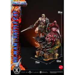 Statue He-Man & Battle Cat Real Elite Masterline Regular Version Prime 1 Studio Maitres de l'Univers