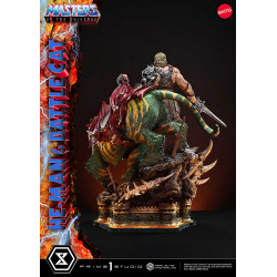 Statue He-Man & Battle Cat Real Elite Masterline Regular Version Prime 1 Studio Maitres de l'Univers