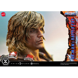 Statue He-Man & Battle Cat Real Elite Masterline Regular Version Prime 1 Studio Maitres de l'Univers