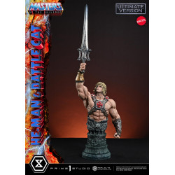 Statue He-Man & Battle Cat Real Elite Masterline Ultimate Version Prime 1 Studio Maitres de l'Univers