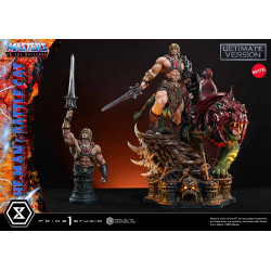 Statue He-Man & Battle Cat Real Elite Masterline Ultimate Version Prime 1 Studio Maitres de l'Univers