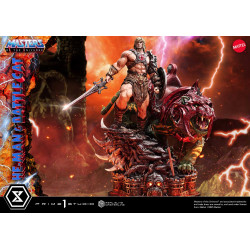 Statue He-Man & Battle Cat Real Elite Masterline Ultimate Bonus Version Prime 1 Studio Maitres de l'Univers