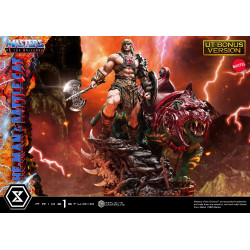 Statue He-Man & Battle Cat Real Elite Masterline Ultimate Bonus Version Prime 1 Studio Maitres de l'Univers