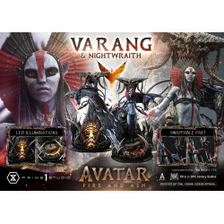 Statue Varang & Nightwraith Real Elite Masterline Regular Version Prime 1 Studio Avatar Fire and Ash