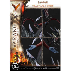Statue Varang & Nightwraith Real Elite Masterline Bonus Version Prime 1 Studio Avatar Fire and Ash