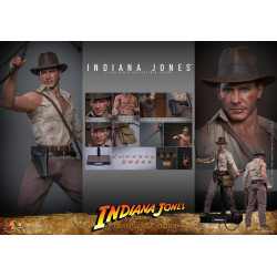Figurine Movie Masterpiece Indiana Jones Regular Version Hot Toys Indiana Jones