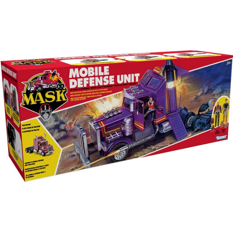 M.A.S.K. / MASK Rhino & Figurines Matt Trakker & Bruce Sato The Loyal Subjects