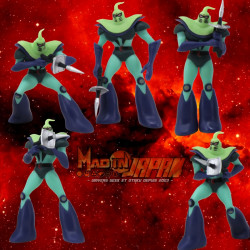 GOLDORAK Pack Figurines Soldat de Vega Plastoy