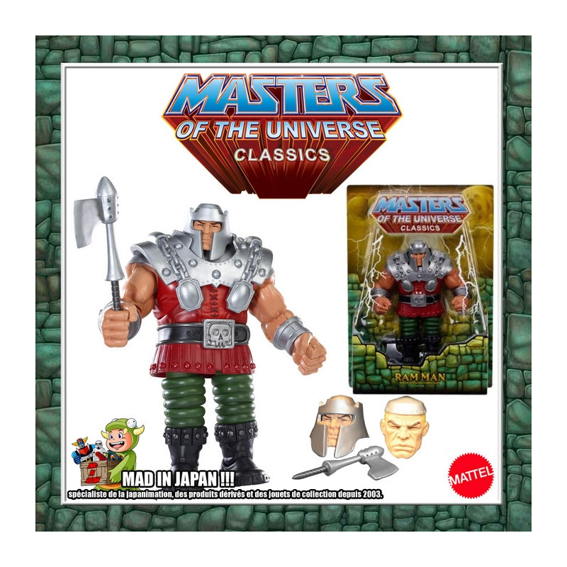 MAITRES DE L'UNIVERS CLASSICS figurine Ram Man MAITRES DE L'UNIVERS CLASSICS figurine Ram Man