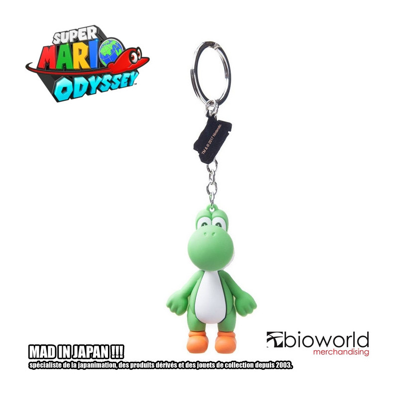 SUPER MARIO ODYSSEY Porte-clés Yoshi Bioworld