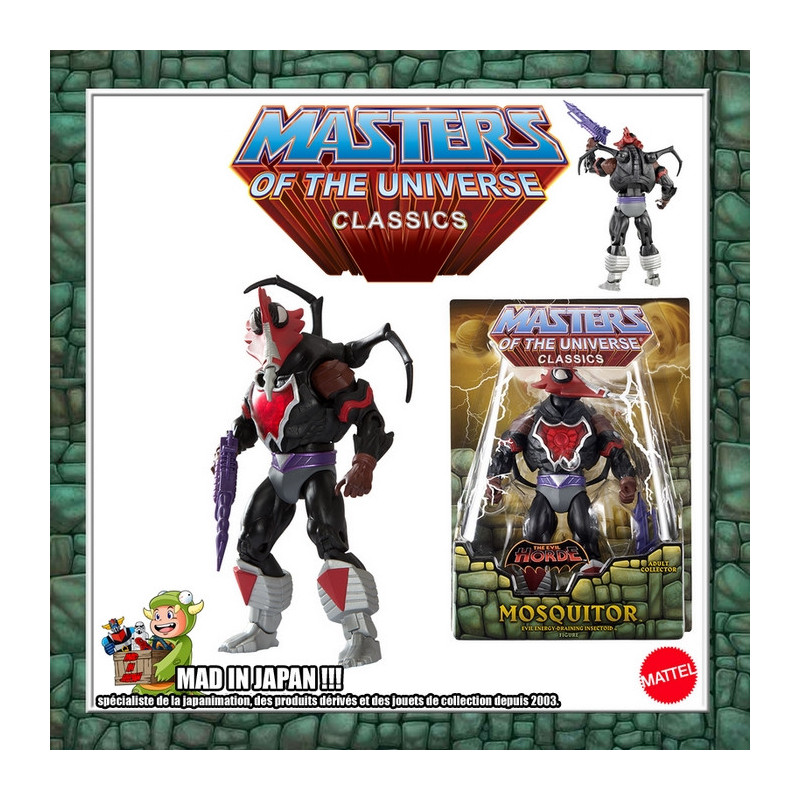 MAITRES DE L'UNIVERS CLASSICS figurine Mosquitor MAITRES DE L'UNIVERS CLASSICS figurine Mosquitor