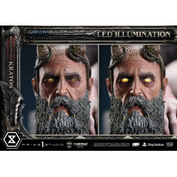 Statue Master Thyself Kratos Throne Legacy Prime 1 Studio God Of War Ragnarok