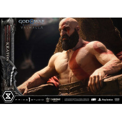 Statue Master Thyself Kratos Throne Legacy Prime 1 Studio God Of War Ragnarok
