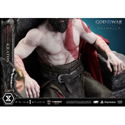 Statue Master Thyself Kratos Throne Legacy Prime 1 Studio God Of War Ragnarok