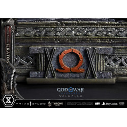 Statue Master Thyself Kratos Throne Legacy Prime 1 Studio God Of War Ragnarok