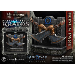 Statue Master Thyself Kratos Throne Legacy Bonus Version Prime 1 Studio God Of War Ragnarok