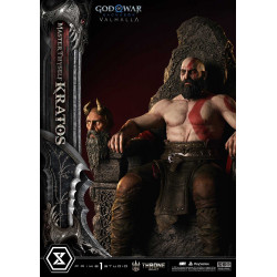 Statue Master Thyself Kratos Throne Legacy Bonus Version Prime 1 Studio God Of War Ragnarok