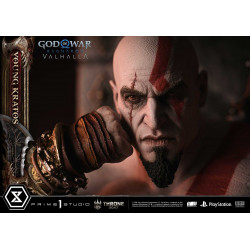 Statue Young Kratos Throne Legacy Prime 1 Studio God Of War Ragnarok