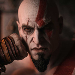 Statue Young Kratos Throne Legacy Prime 1 Studio God Of War Ragnarok