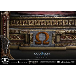 Statue Young Kratos Throne Legacy Prime 1 Studio God Of War Ragnarok