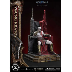 Statue Young Kratos Throne Legacy Bonus Version Prime 1 Studio God Of War Ragnarok