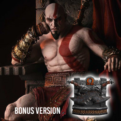 Statue Young Kratos Throne Legacy Bonus Version Prime 1 Studio God Of War Ragnarok