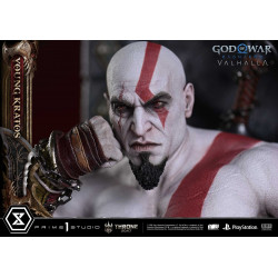 Statue Young Kratos Throne Legacy Bonus Version Prime 1 Studio God Of War Ragnarok