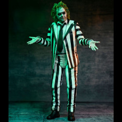 BEETLEJUICE Figurine Ultimate Striped Suit Beetlejuice Neca