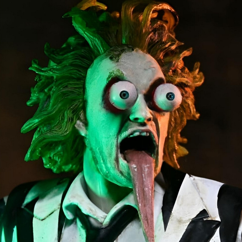 BEETLEJUICE Figurine Ultimate Striped Suit Beetlejuice Neca