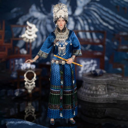 Figurine Blue TBLeague The Miao Of China's 56 Ethnic Groups