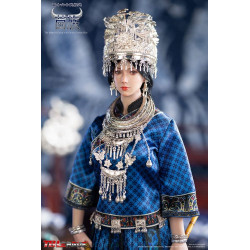 Figurine Blue TBLeague The Miao Of China's 56 Ethnic Groups