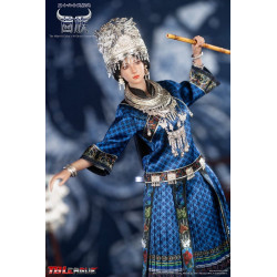 Figurine Blue TBLeague The Miao Of China's 56 Ethnic Groups