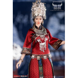Figurine Red TBLeague The Miao Of China's 56 Ethnic Groups