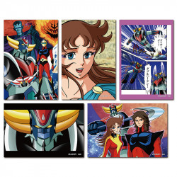 Cartes Postales Dynamic Heroes Set 02 AWS Goldorak