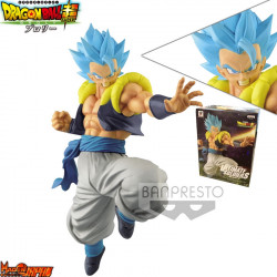  DRAGON BALL SUPER Figurine Gogeta SSJ Blue Ultimate Soldiers The Movie Banpresto