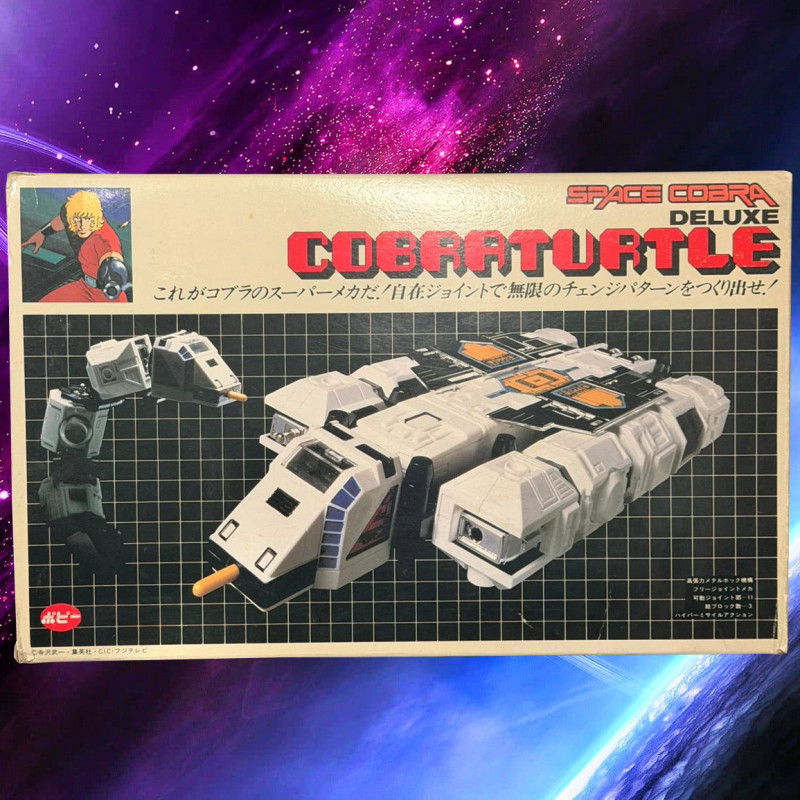 SPACE COBRA ADVENTURE Vaisseau Turtle Deluxe Popy