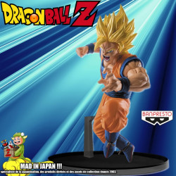  DRAGON BALL Z fIgurine Son Goku S.Saiyan Scultures Colosseum  Banpresto