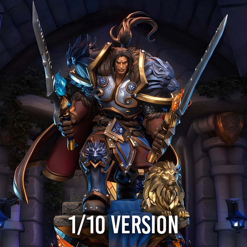 Statue Varian Wrynn 1/10 Version Hex Collectibles Hearthstone
