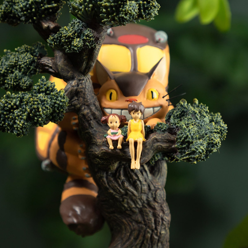 Diorama Horloge Mei Satsuki et Chatbus dans l'arbre Benelic Mon Voisin Totoro