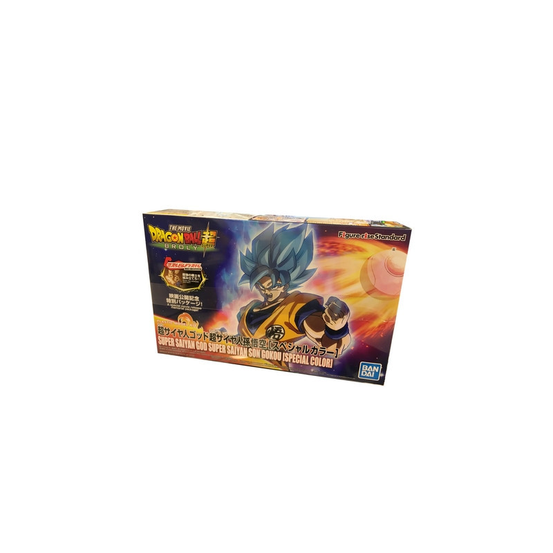 DBS Broly The Movie Figure-Rise Standard Son Goku SSJB Bandai DBS Broly The Movie Figure-Rise Standard Son Goku SSJB Bandai