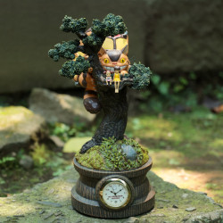 Diorama Horloge Mei Satsuki et Chatbus dans l'arbre Benelic Mon Voisin Totoro
