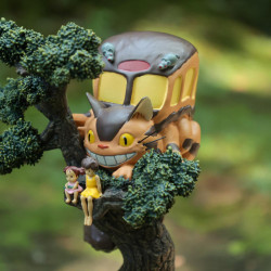 Diorama Horloge Mei Satsuki et Chatbus dans l'arbre Benelic Mon Voisin Totoro