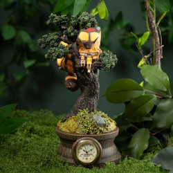 Diorama Horloge Mei Satsuki et Chatbus dans l'arbre Benelic Mon Voisin Totoro